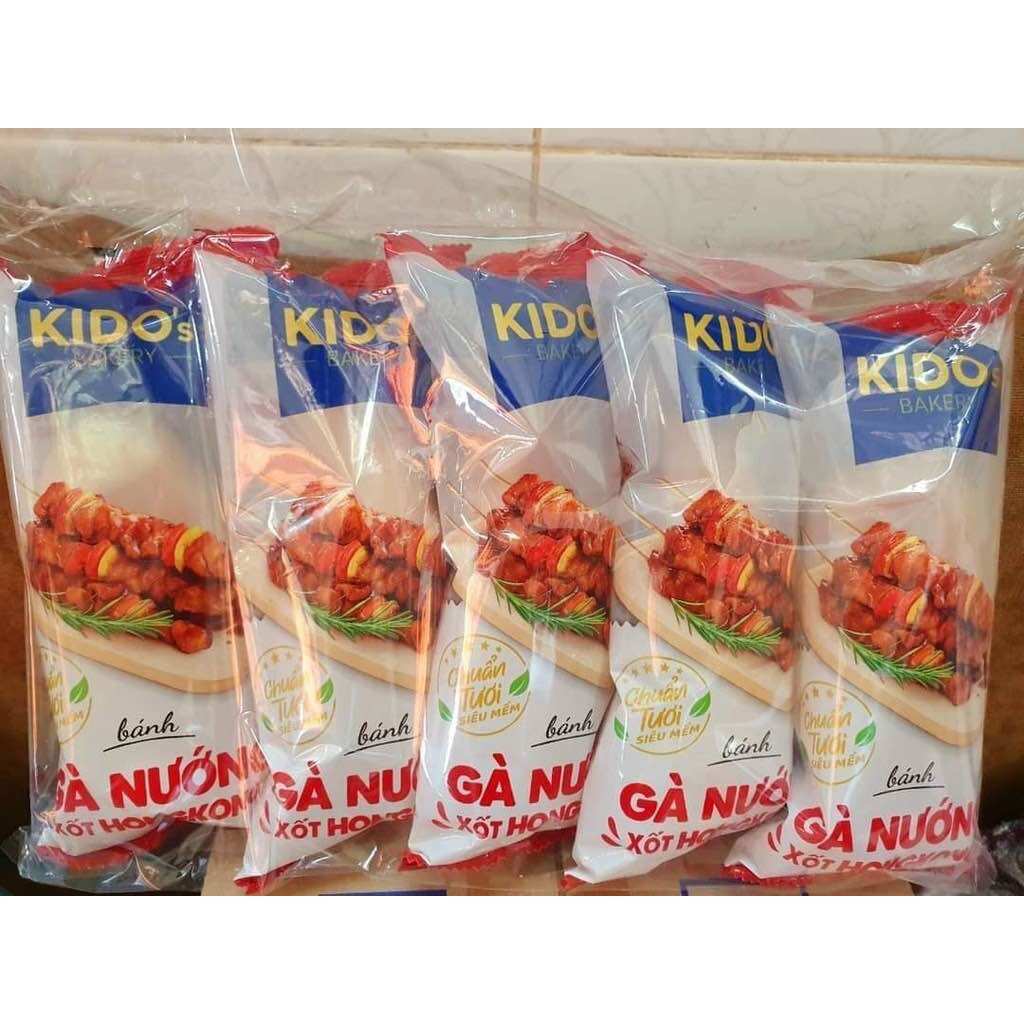 Combo 5 cái Bánh mì tươi Kido's Bakery vị Gà xốt