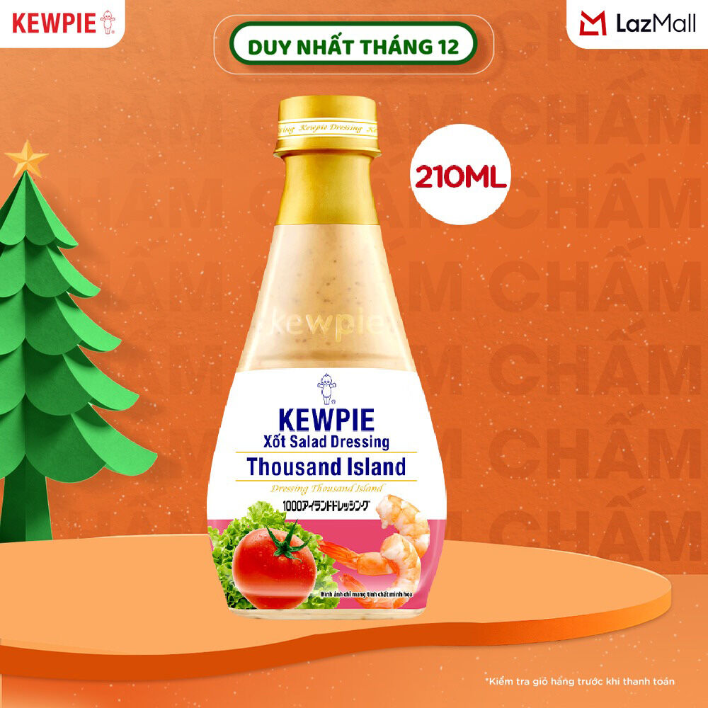  Xốt Salad Dressing Thousand Island Kewpie 210ml 