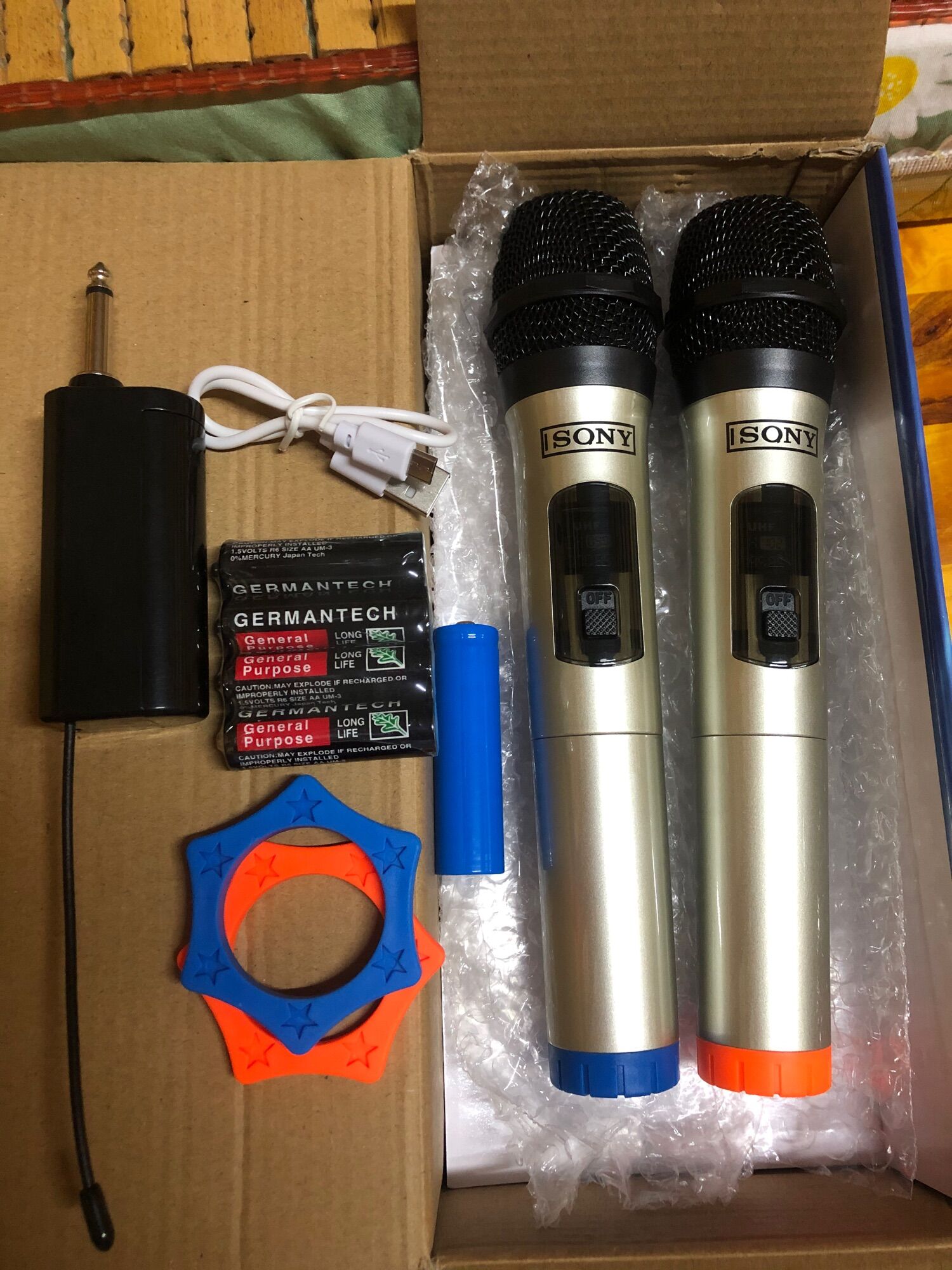 Bộ 2 mic ko dây sqny