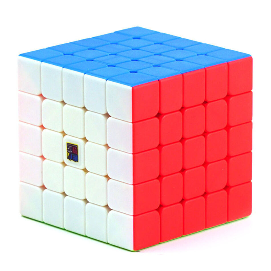 ECube Moyu Meilong 5X5 Stickerless Tốc Độ Cube Chuyên Nghiệp 5X5X5 Đồ Chơi Xếp Hình Cho Trẻ Em Hình Khối Lớp Học Giáo Dục Nhựa