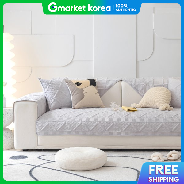 Tấm Lót Sofa Rộng Cotton Giặt Sẵn 70x230cm Cho Ghế 4 Chỗ