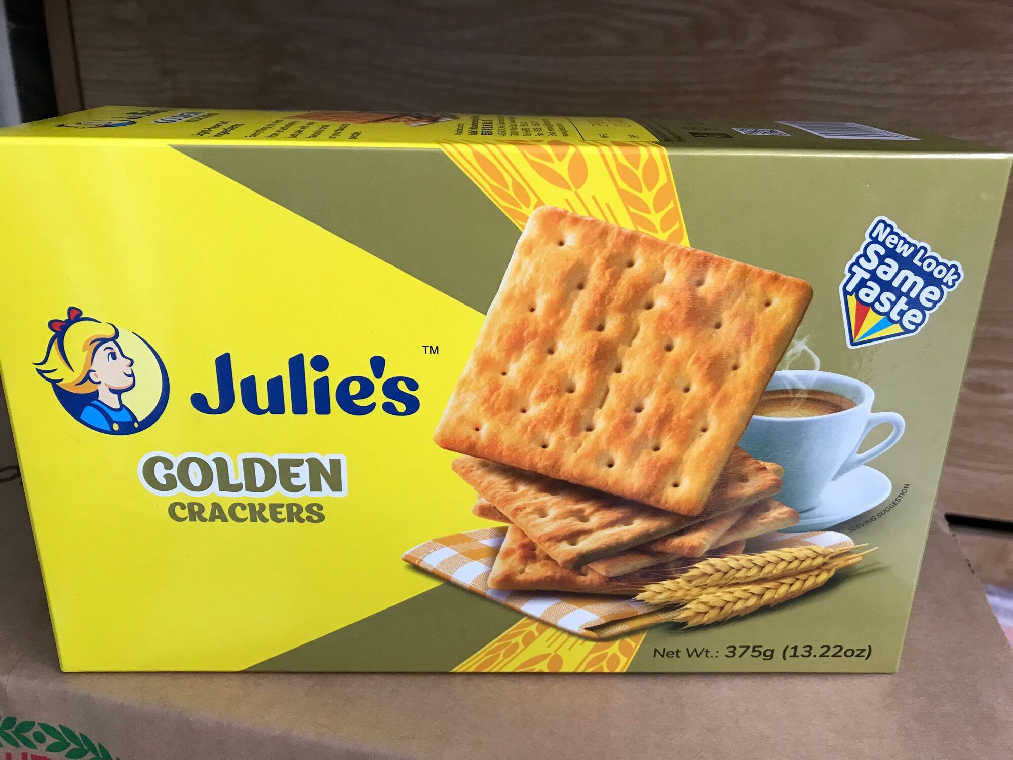 Bánh lúa lạt julie's 375g mẫu mới