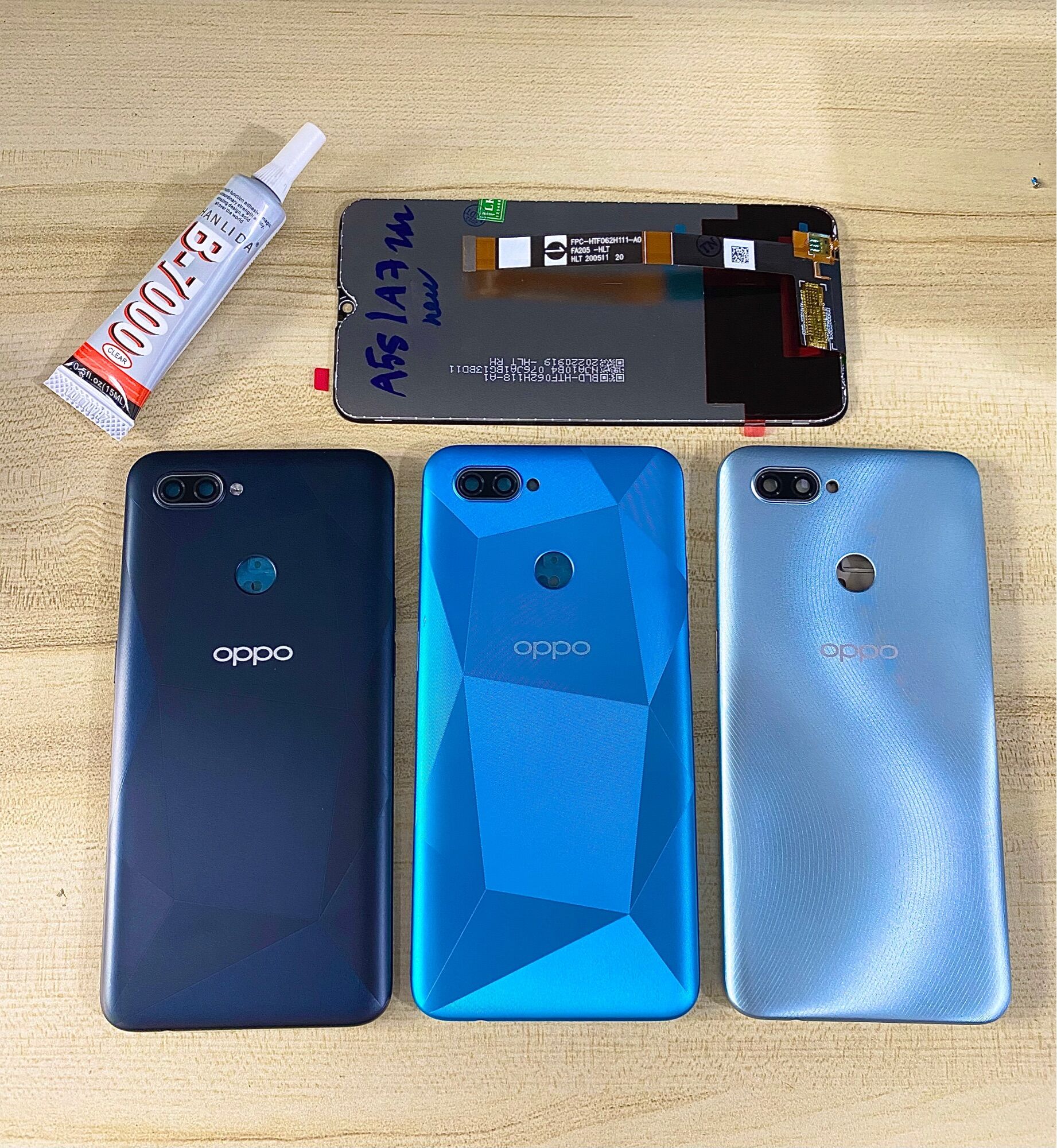 Combo màn hình + bộ vỏ sườn oppo a12 zin hàng cao cấp