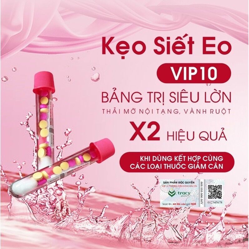 Ống Siết Eo Huỷ Mỡ X10 thailan