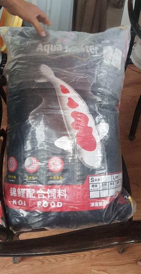 Bột aqua master( thức ăn dành riêng cho cá koi)  bao 5kg