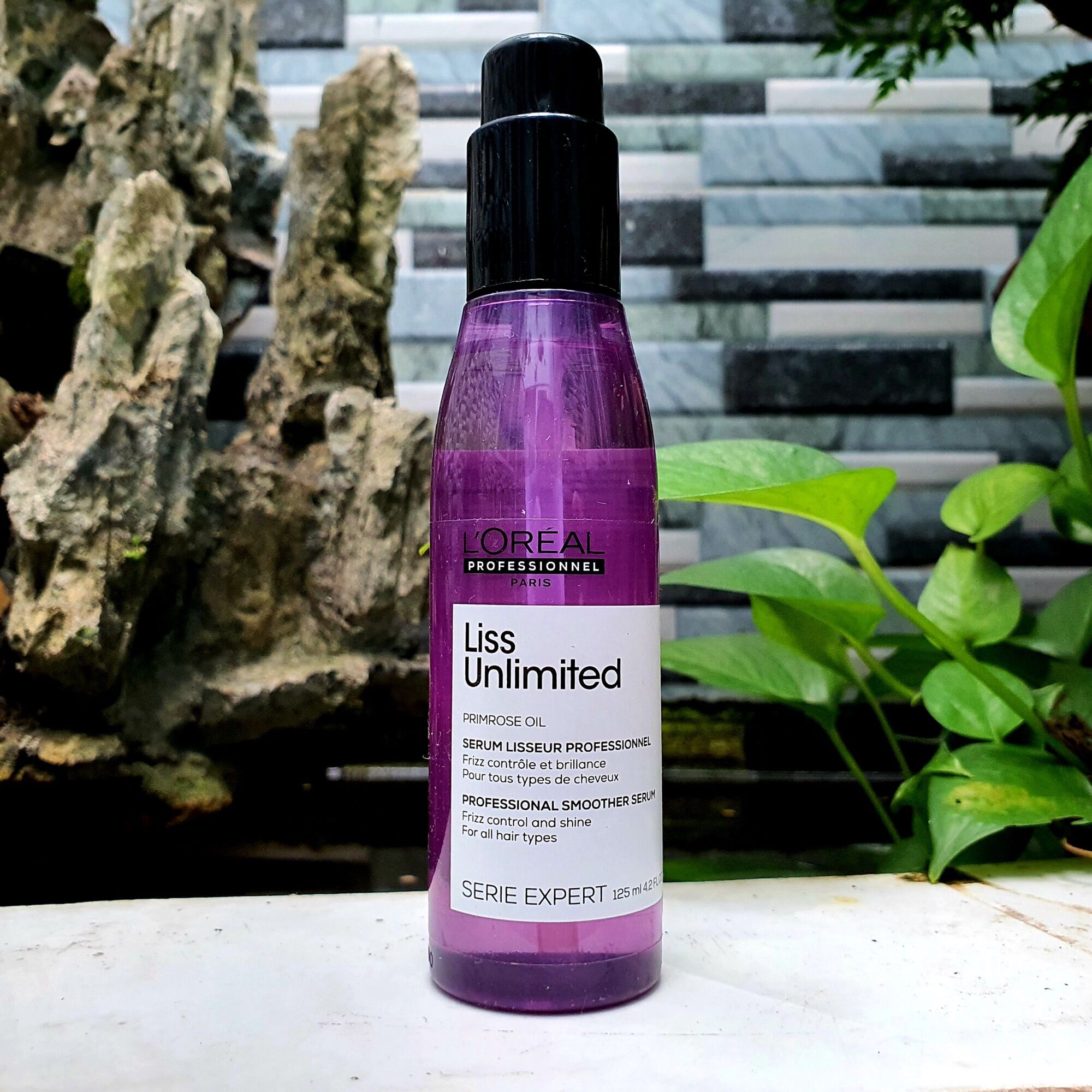 [HCM]Tinh dầu dưỡng Loreal Professionnel Paris Liss Unlimited Oil chăm sóc tóc dành tóc duỗi xơ rối chống nhiệt khi sấy 125ml