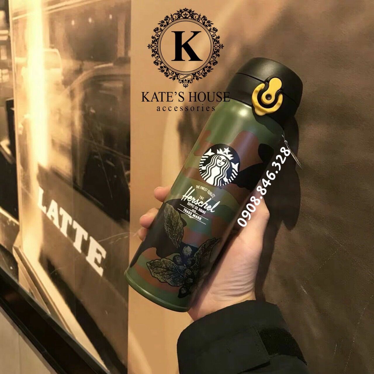 Bình giữ nhiệt Starbuck 475ml