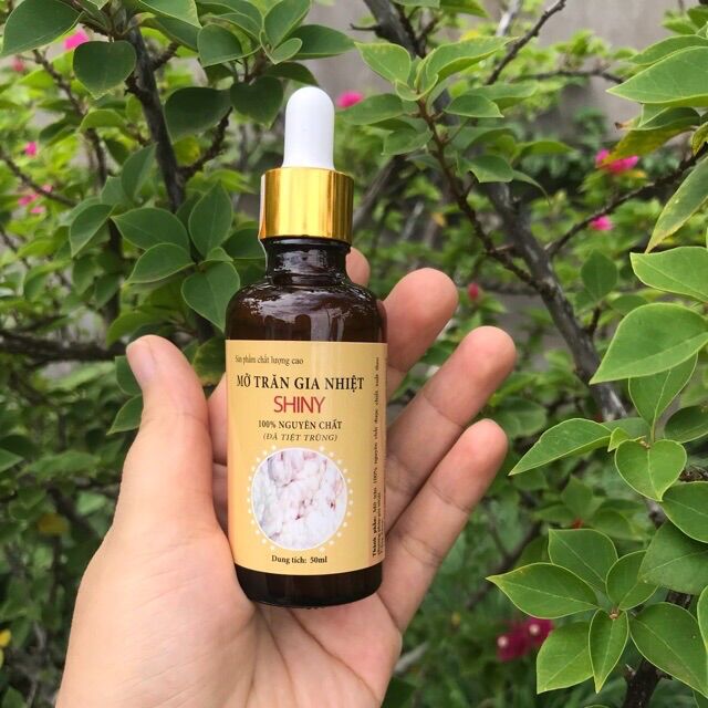 mỡ trăn nguyên chất triệt lông shiny