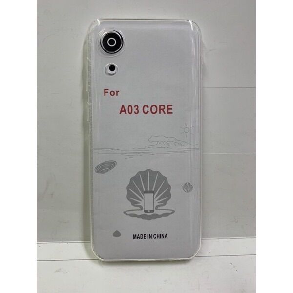 Ốp lưng Samsung Galaxy A03 Core dẻo lưng trong suốt