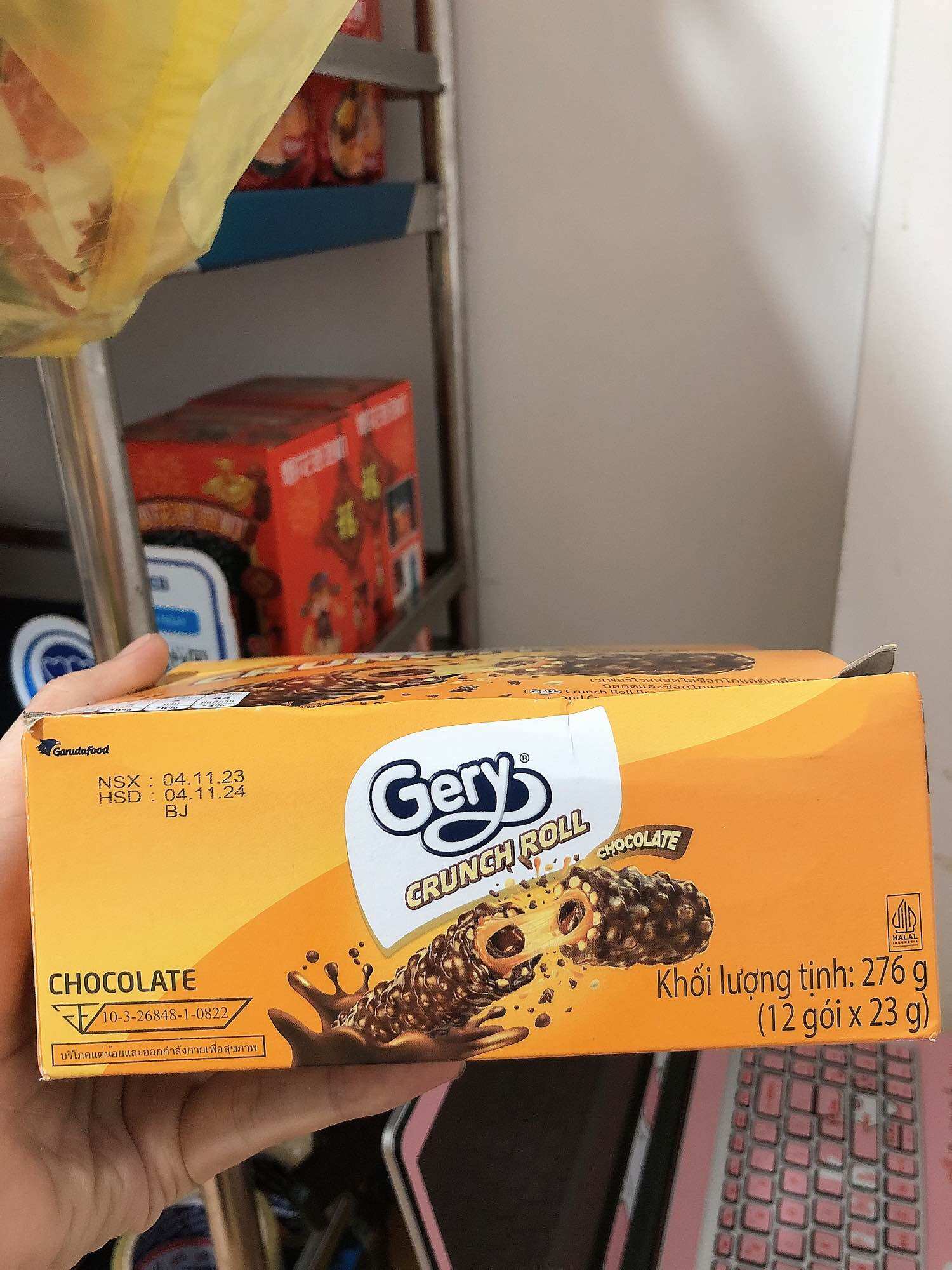Bánh phủ socola Blasto Fullo 15x18gr
