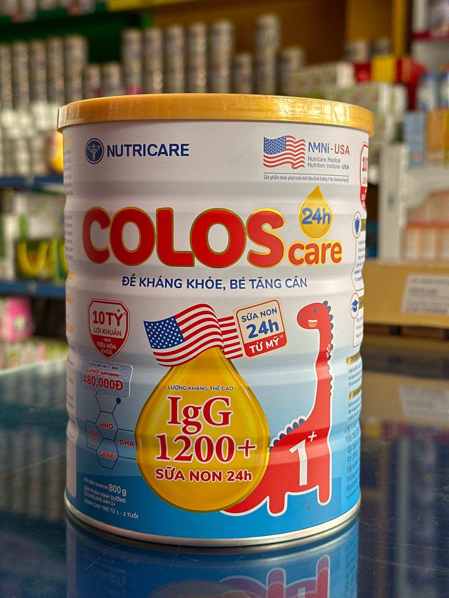 Sữa non coloscare 1+ 800g