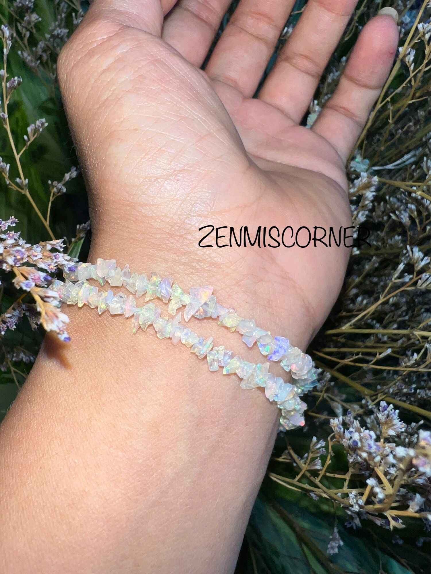 Vòng Lắc Tay Đá Opal