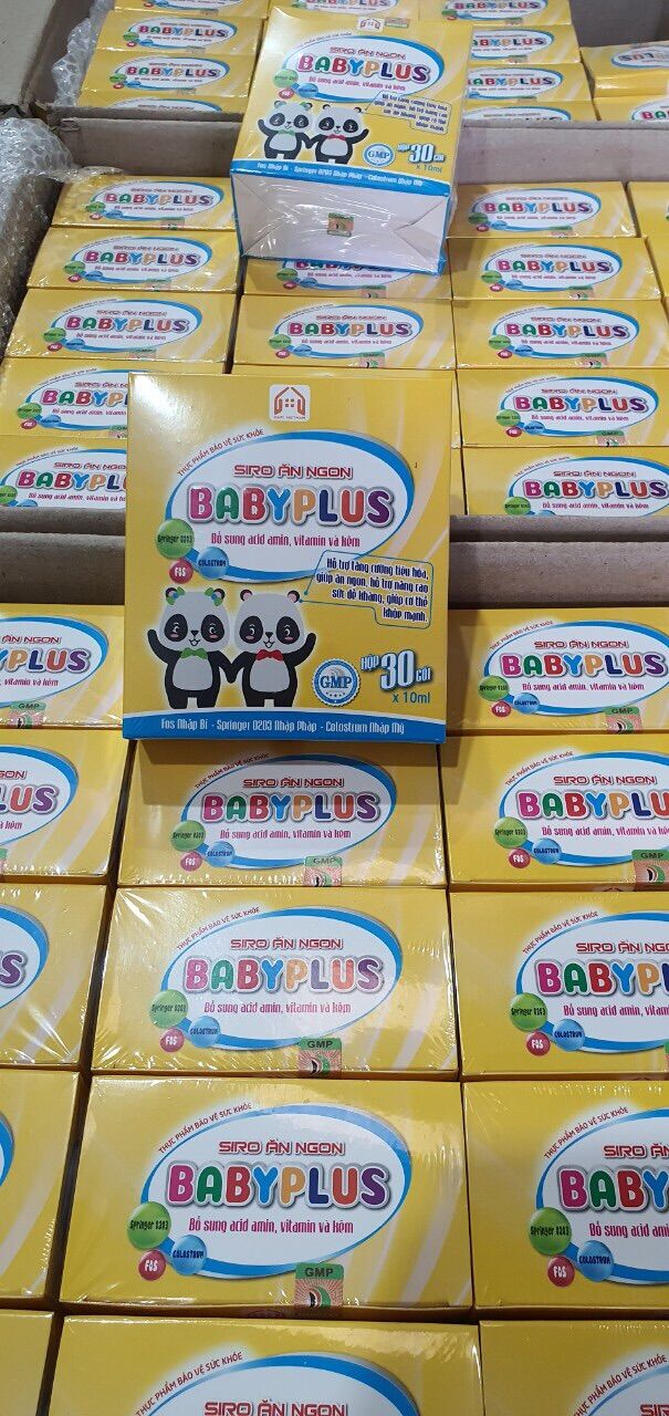 Siro ăn ngon babyplus hộp 30gói
