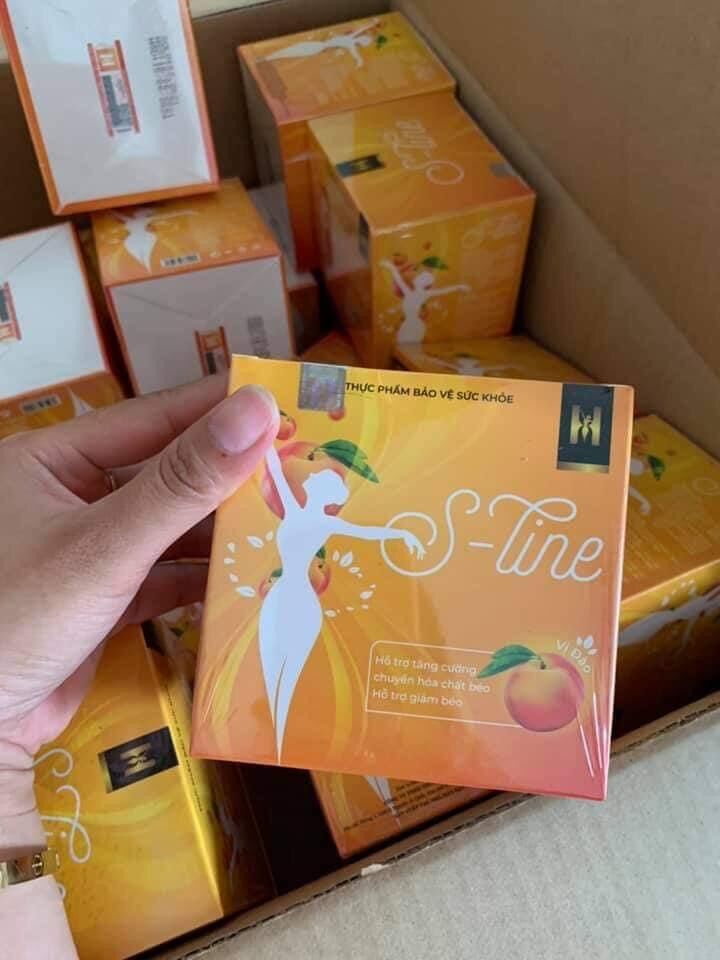 Trà Đào Giảm Cân Nhanh Sline Chính Hãng