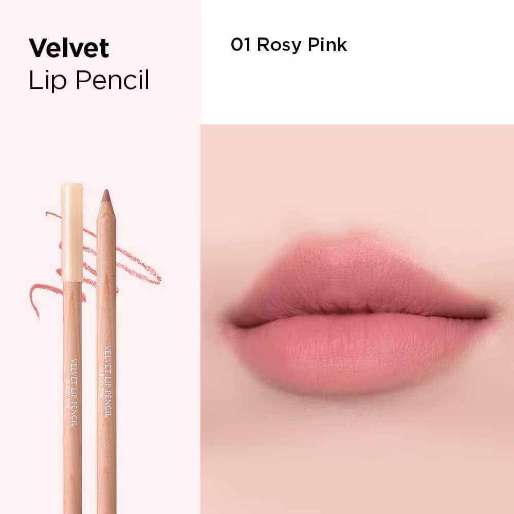 Chì Kẻ Viền Môi Clio Velvet Lip Pencil Kèm Gọt Bút❤️❤️❤️