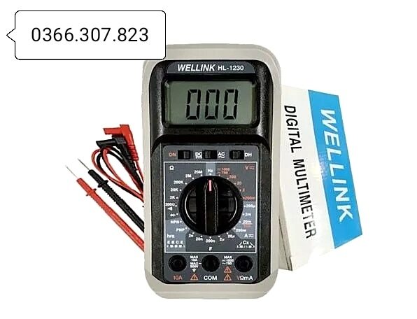 Wellink HL-1230 Đồng hồ đo vạn năng đo điện