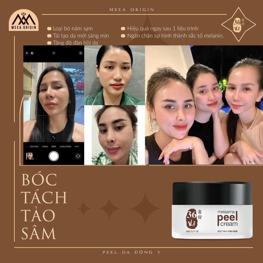 Combo Peel Da Tảo Sâm MeeA và Phục Hồi