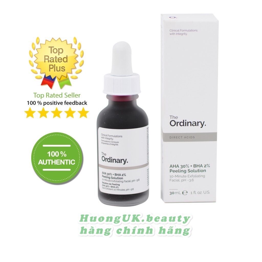 Serum The Ordinary AHA 30% BHA 2% Peeling Solution