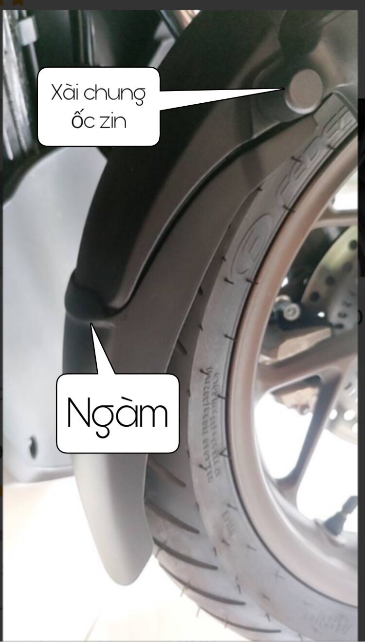 Chắn bùn nối dài vario 160