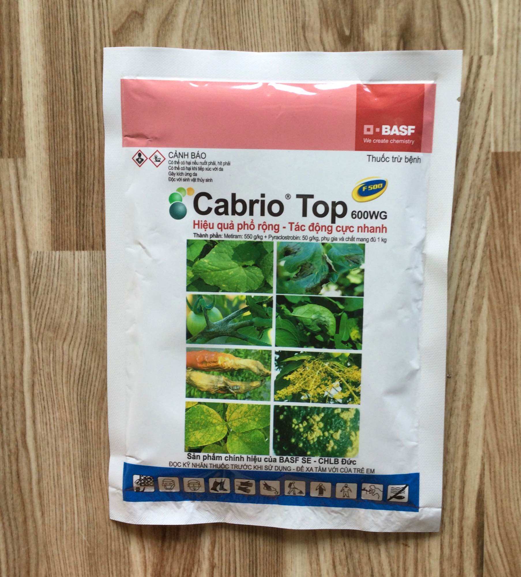 Thuốc trừ bệnh Cabrio Top 600WG