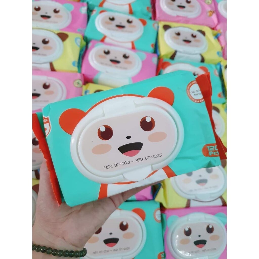 Khăn ướt baby Phú Đạt ( 120 tờ )