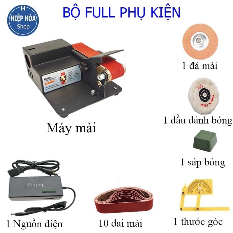Máy mài dây đai, máy mài nhám - Máy đánh bóng đa năng