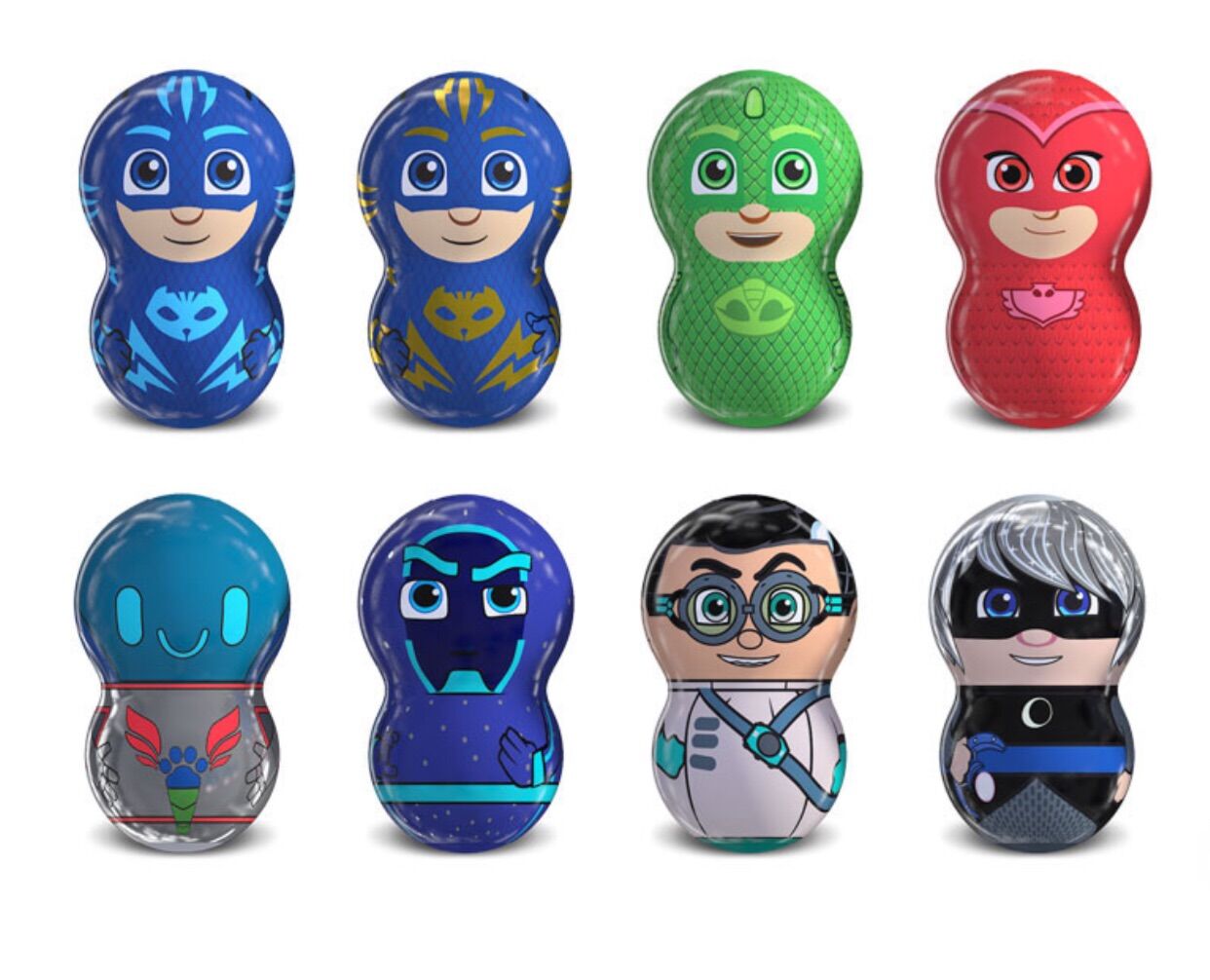 Kẹo Đồ Chơi Lật Đật PJ Masks Flipperz