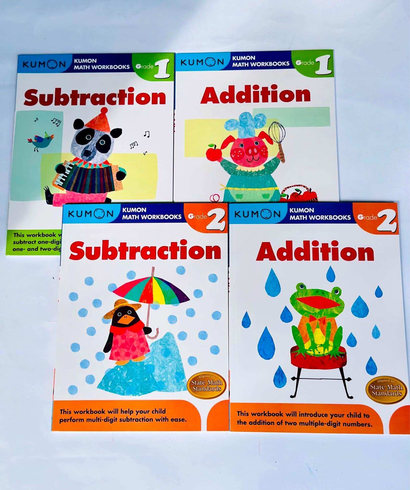 kumon math 10 cuốn