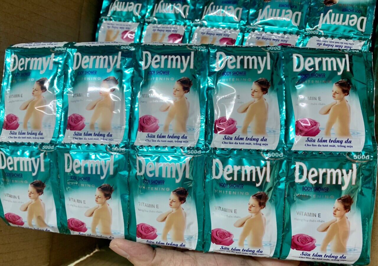 Sữa tắm Dermyl ( 10 dây- 120 gói)