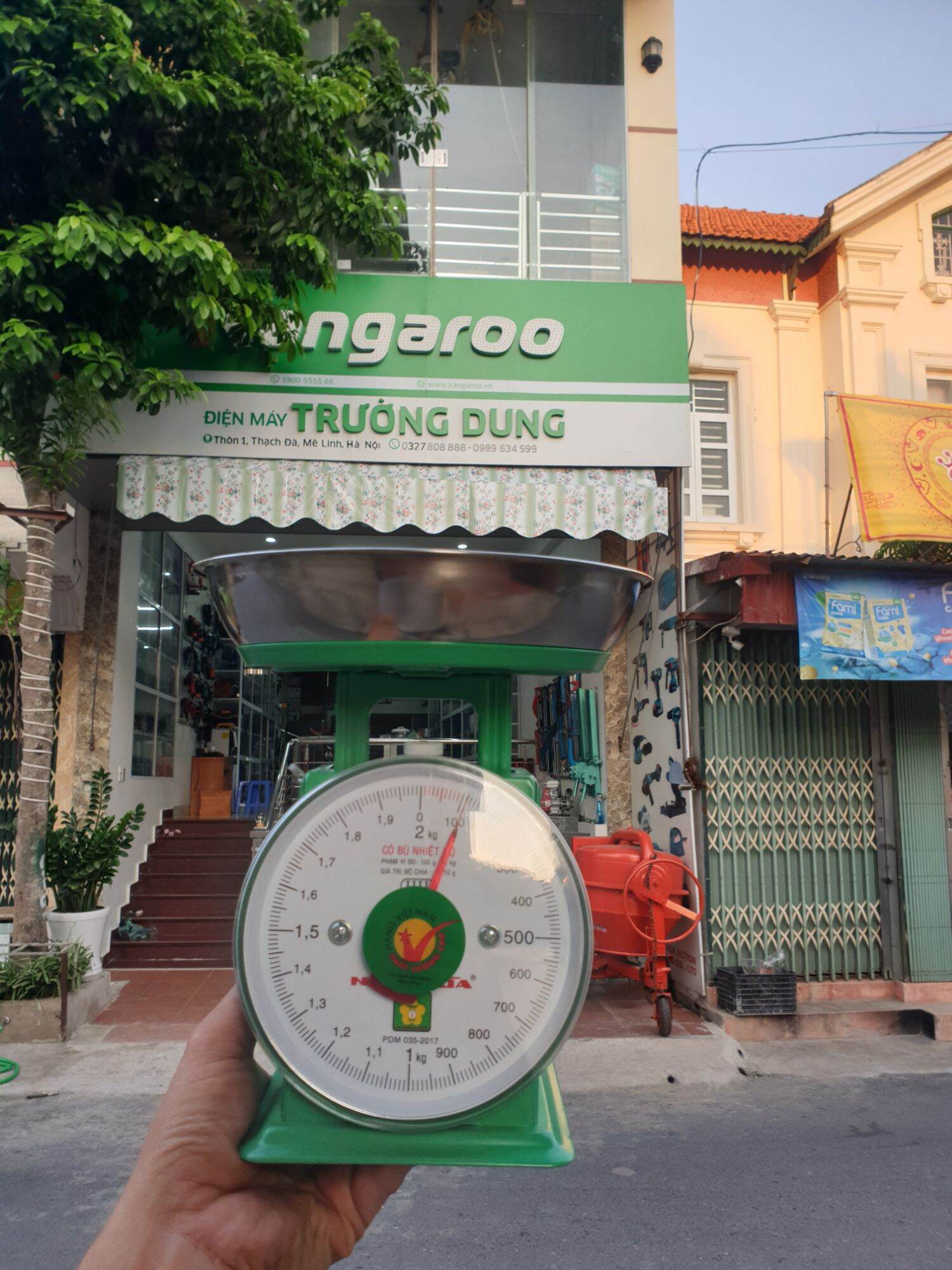 Cân 2kg và 5kg nhơn hòa hàng chính hãng nhơn hoà