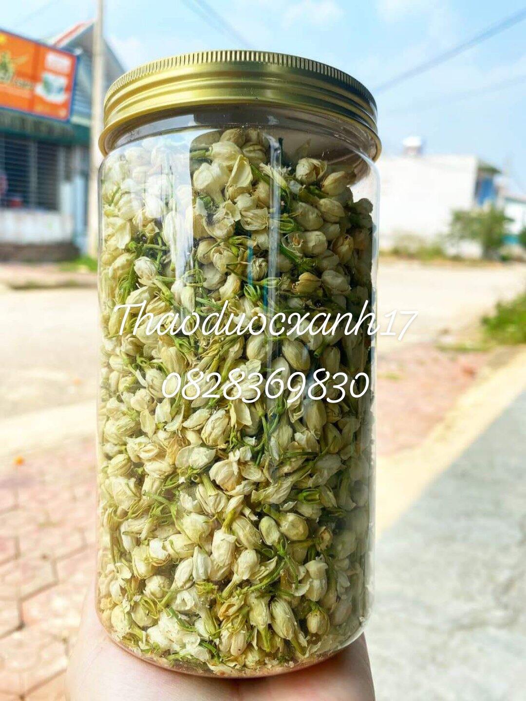 100gr Trà hoa nhài sấy lạnh nguyên bông