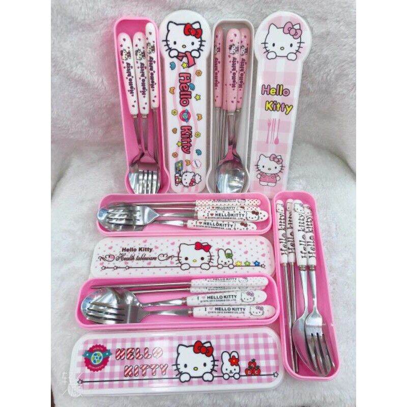 🌸SET ĐŨA MUỖNG NĨA HELLO KITTY