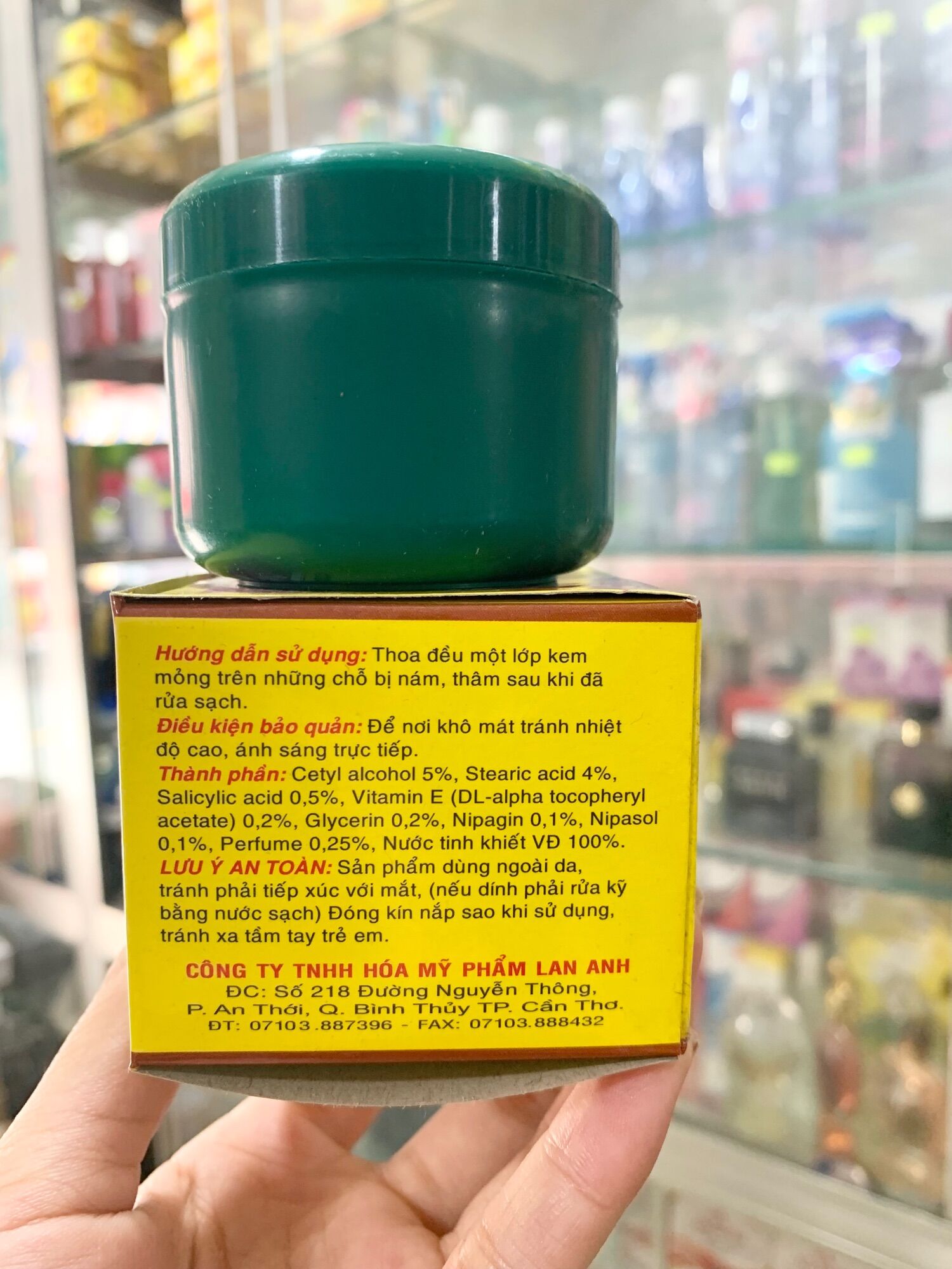 Lẻ kem lột lan anh hủ lớn 100g