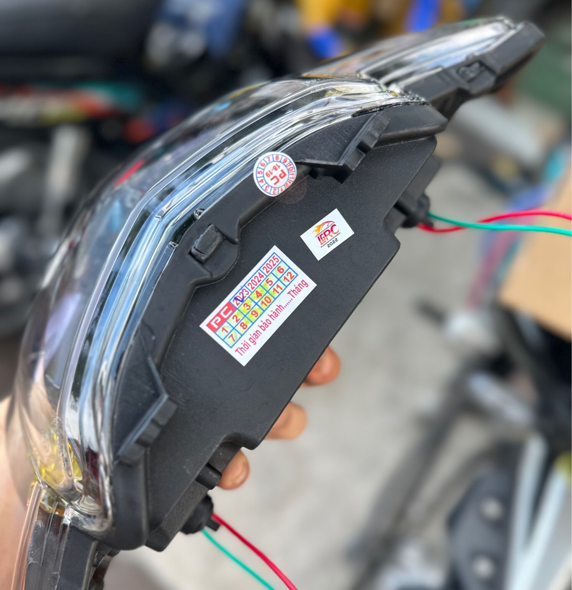 Pha đèn 2 tầng Wave anpha ZX Light Chính Hãng