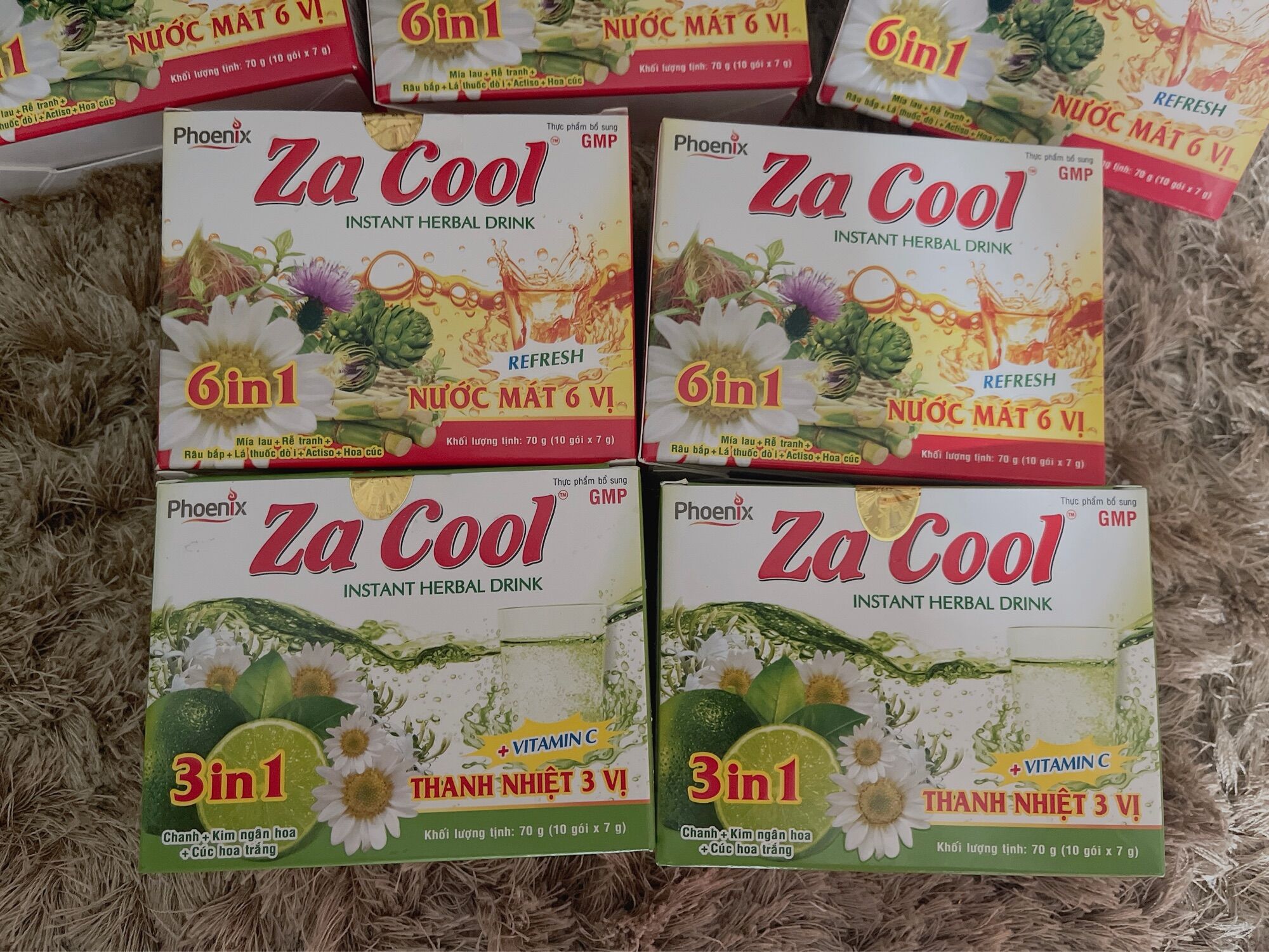 Nước mát Za cool thanh lọc cơ thể