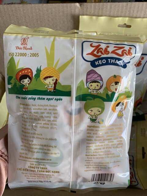 Thạch Zai Zai Túi 350g Đức Hạnh