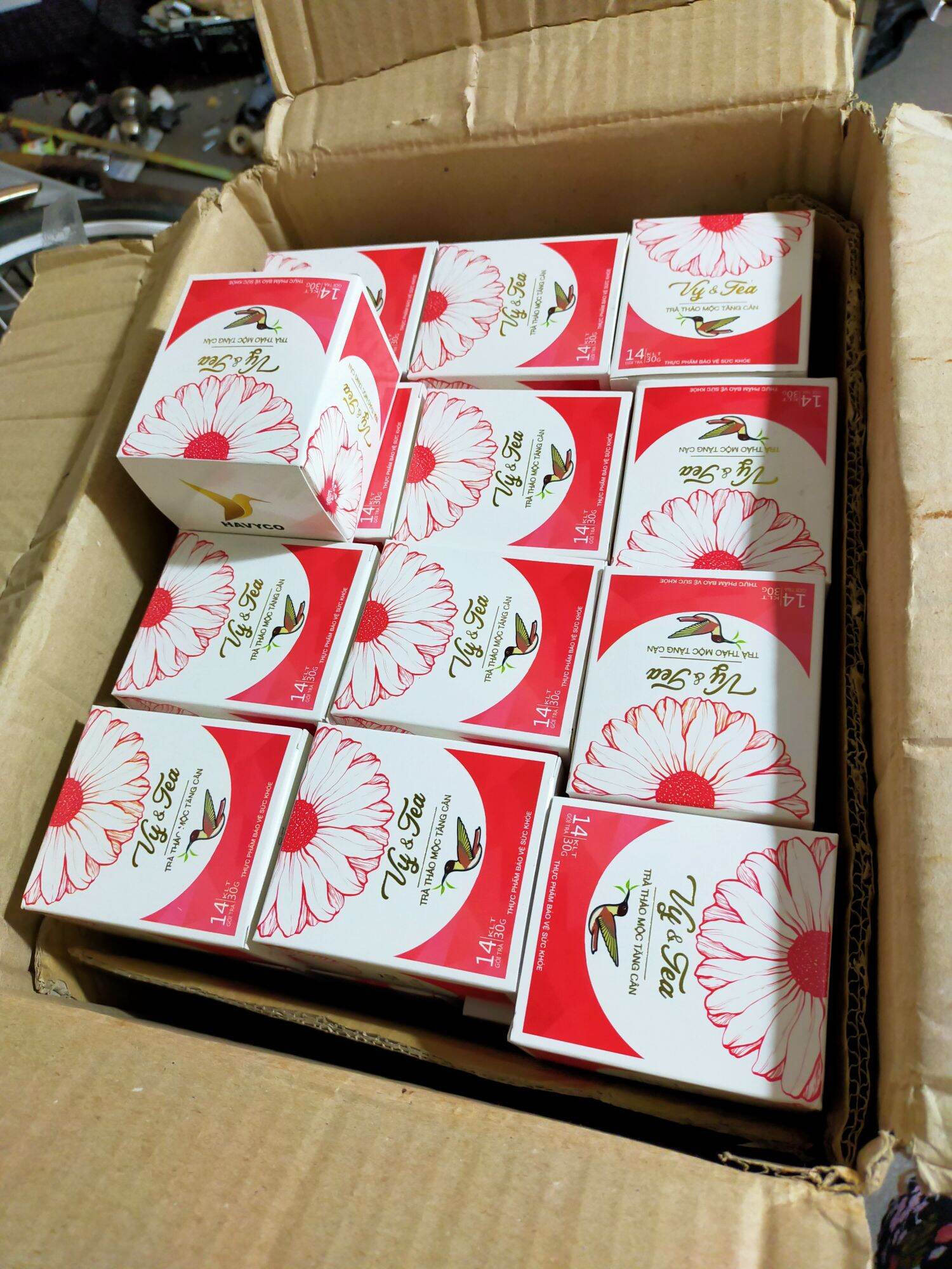 [9 HÃNG] Trà Tang can an toàn Vy va tea (bao text hàng, mẫu mới 2020)
