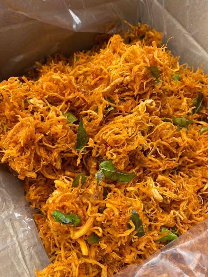 Khô gà lá chanh - túi zip 200gr
