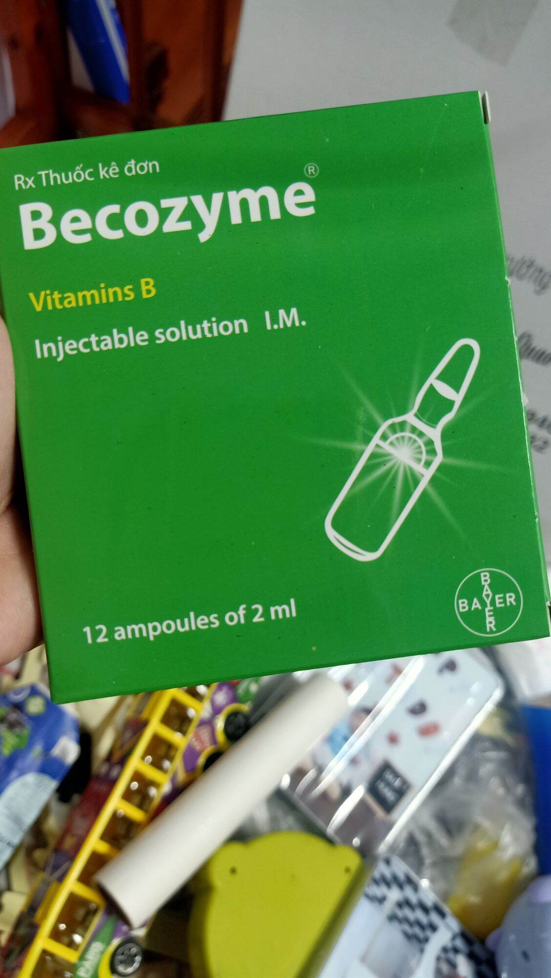 Becozym giúp gà đá nhanh hồi phục 6 ống