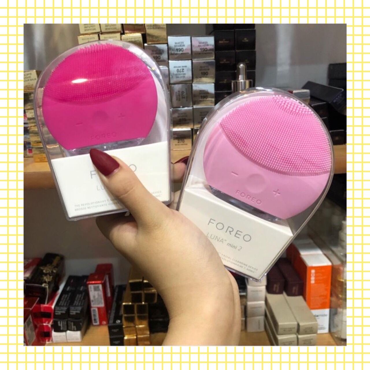 Máy rửa mặt foreo luna mini 2 - máy rửa mặt massage chính hãng