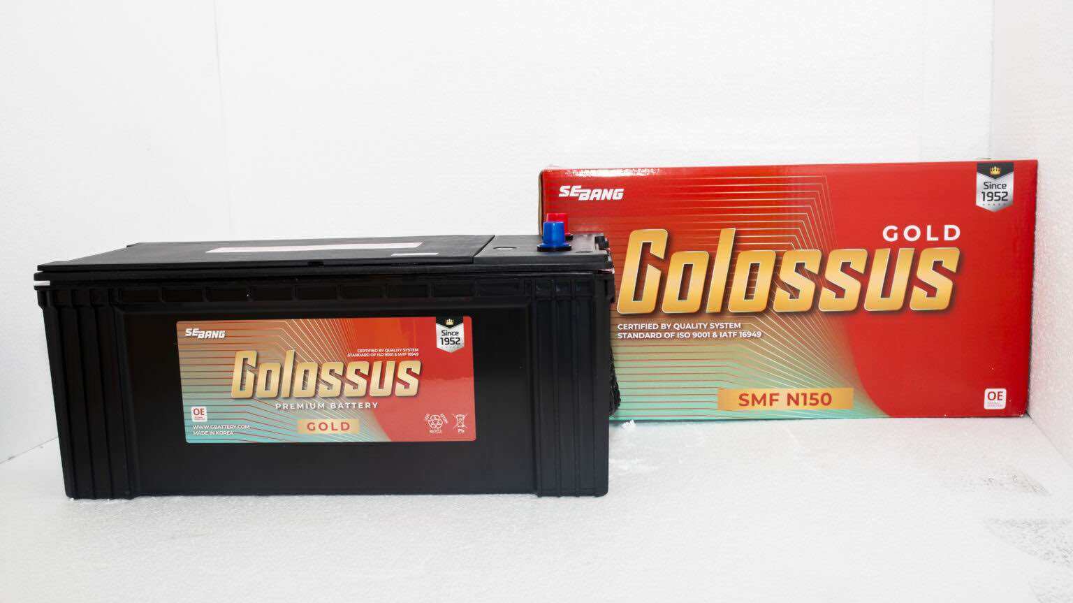 Ắc quy Colossus SMF N150 (150AH)