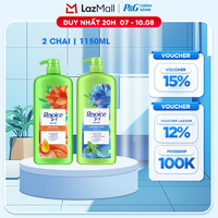Combo 2 Dầu Gội REJOICE Siêu Mềm Mượt Sạch Gàu/ Siêu Mềm Mượt Chai 1150ML