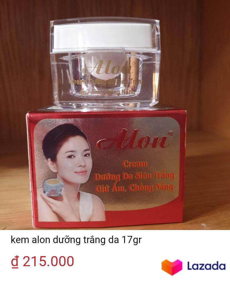 kem alon dưỡng da siêu trắng cao cấp 17g