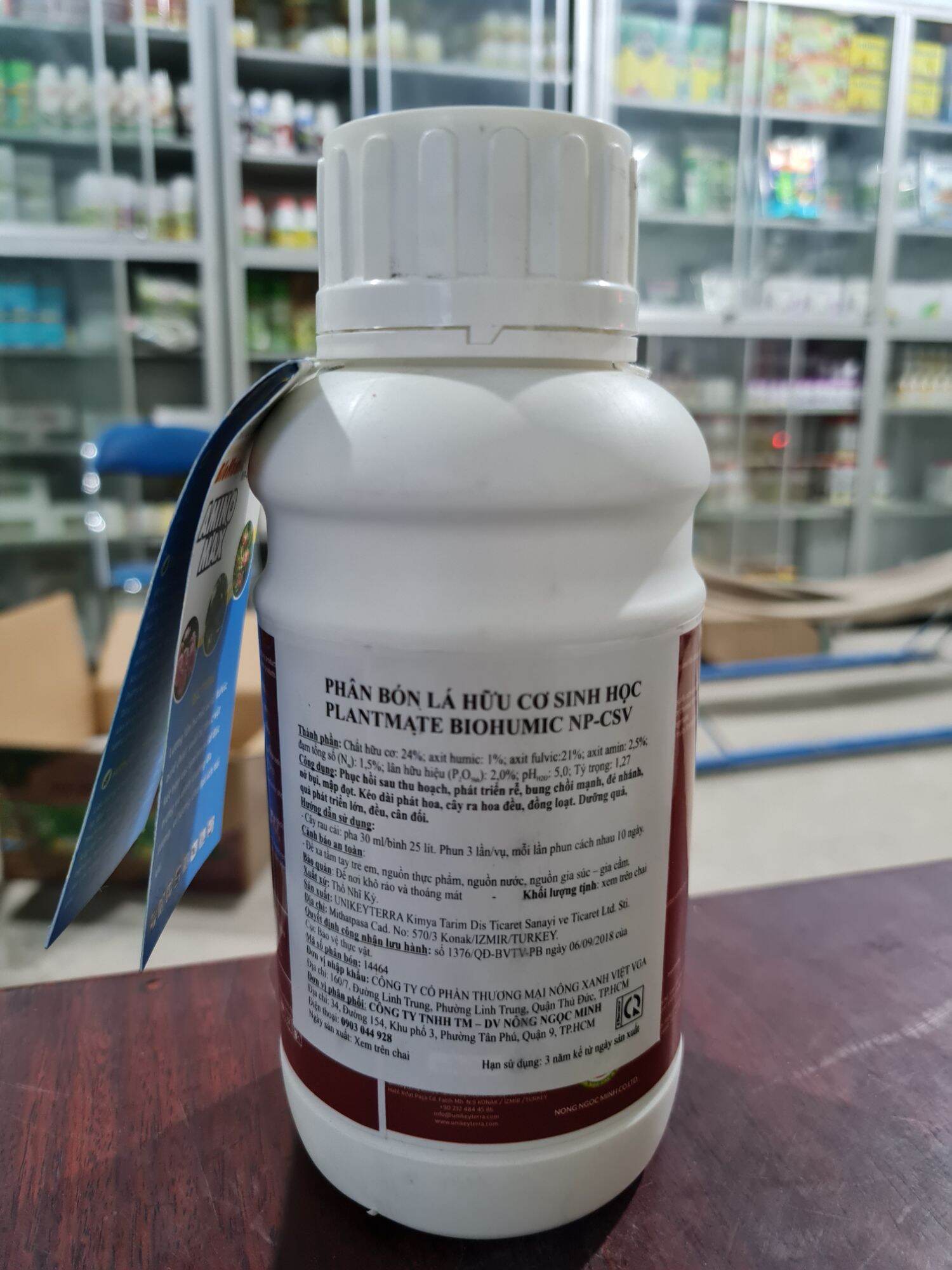 Chế phẩm Amino Max - phân bón nhập khẩu từ Thổ Nhĩ Kỳ