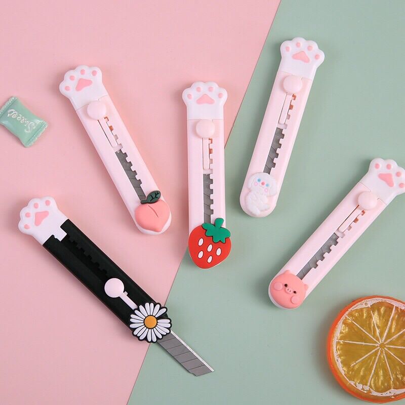 DAO DỌC GIẤY MINI HÌNH THÚ CUTE NHIỀU MÀU
