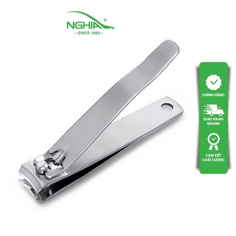 Bấm móng tay chân thép không gỉ kềm nghĩa b.902 - lưỡi cong