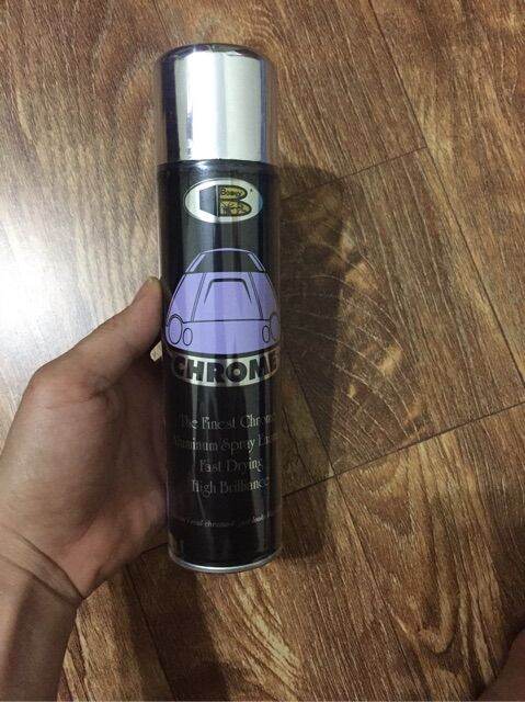 Sơn xịt crom màu inox