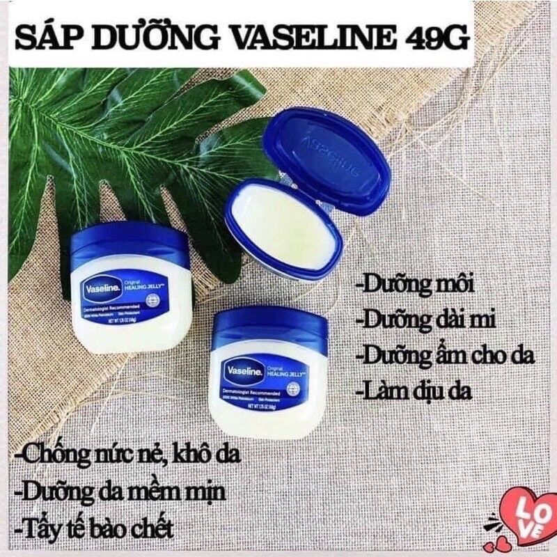 Sáp nẻ đa năng Vaseline dưỡng môi chống nẻ dưỡng mềm da, giảm khô môi