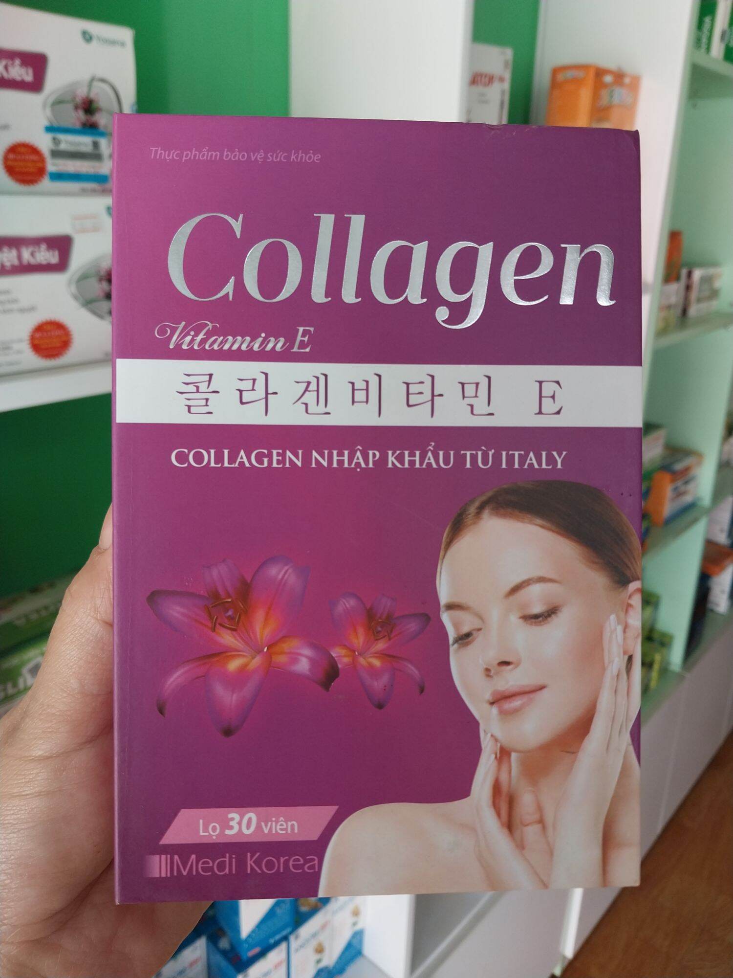 Viên uống colagen vitamin E