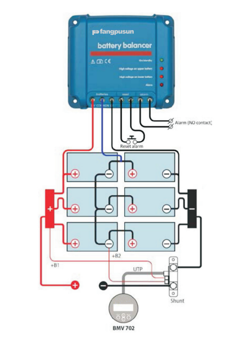 Bộ cân bằng ắc quy chì 24V, 48V